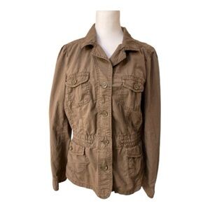St. John's Bay Brown Utility Jacket